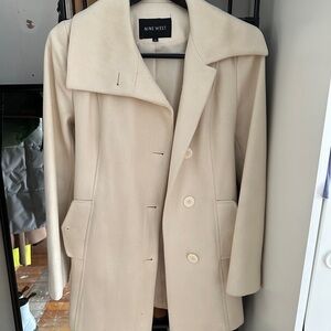Nine West Cream Women's Coat